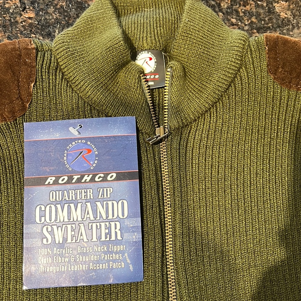 Military Style Sweater